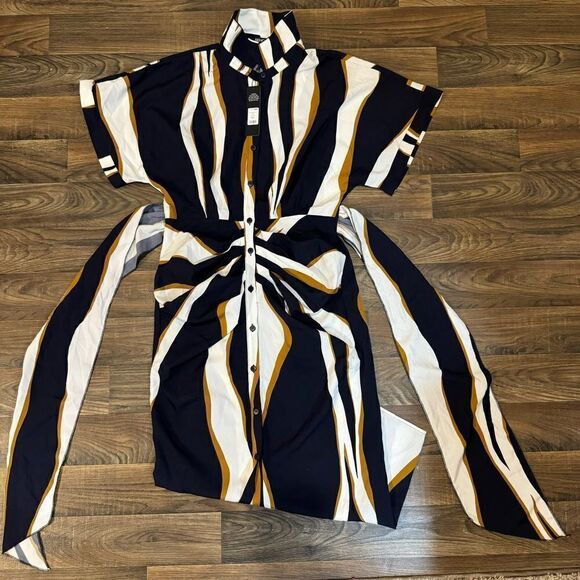 Fashion Nova Dresses & Skirts - FN Laurie Button Down Midi